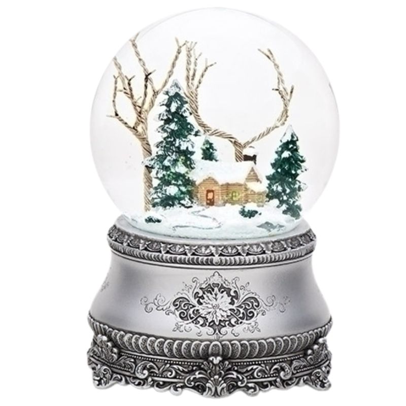 Musical Cottage Glitterdome